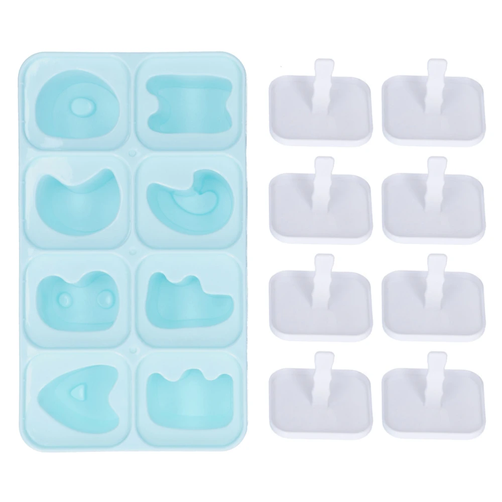 Letter Shape Ice Cream Mould PP Plastic Cold Drink Mould for Freezing Food Beverage Pudding