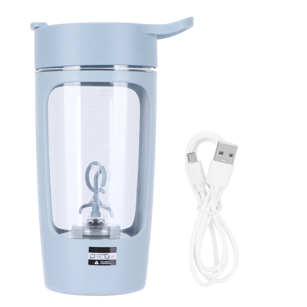 650ml Portable Eletric Shaker Bottle Automatic Mixer Bottle Coffee Juice Milk Self Stirring Cup