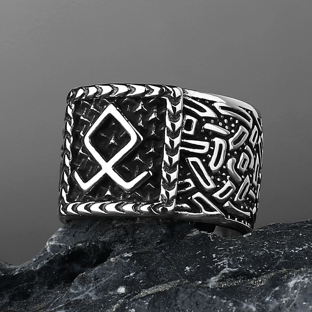 Rune Ring Creative Men's Fashion