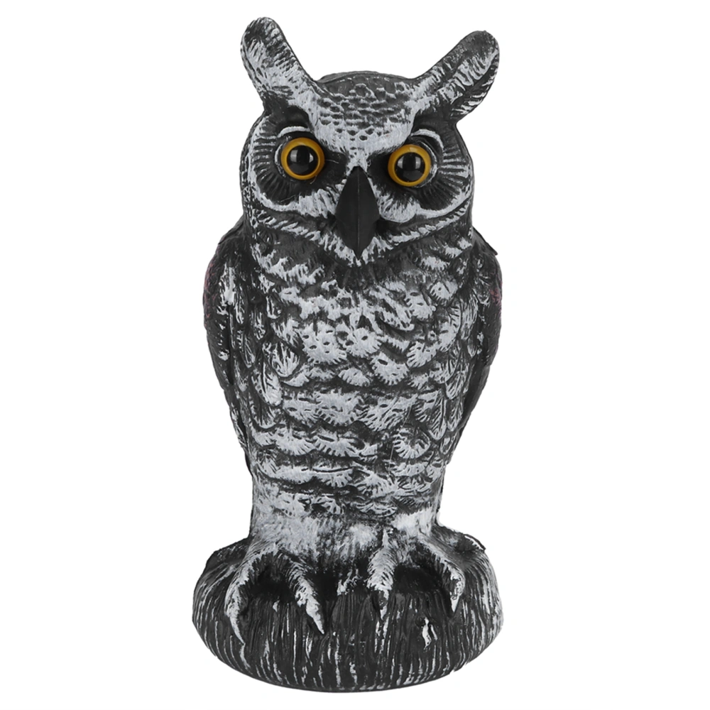 Fake Simulation Owl Statue Decoration Outdoor Garden Plastic Repeller Hunting Decoy1023‑1