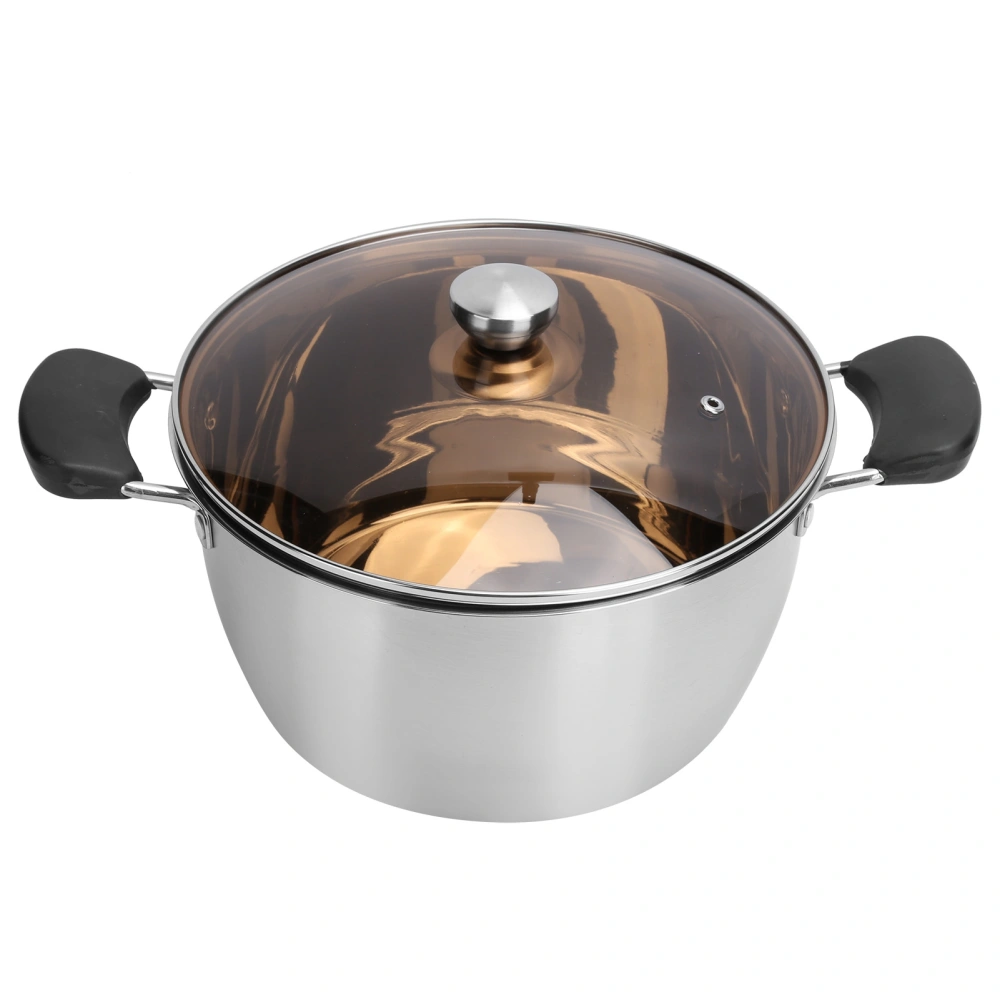 Professional Composite Steel Household Soup Pot Thickened Milk Cooking Pot Kitchen Utensil