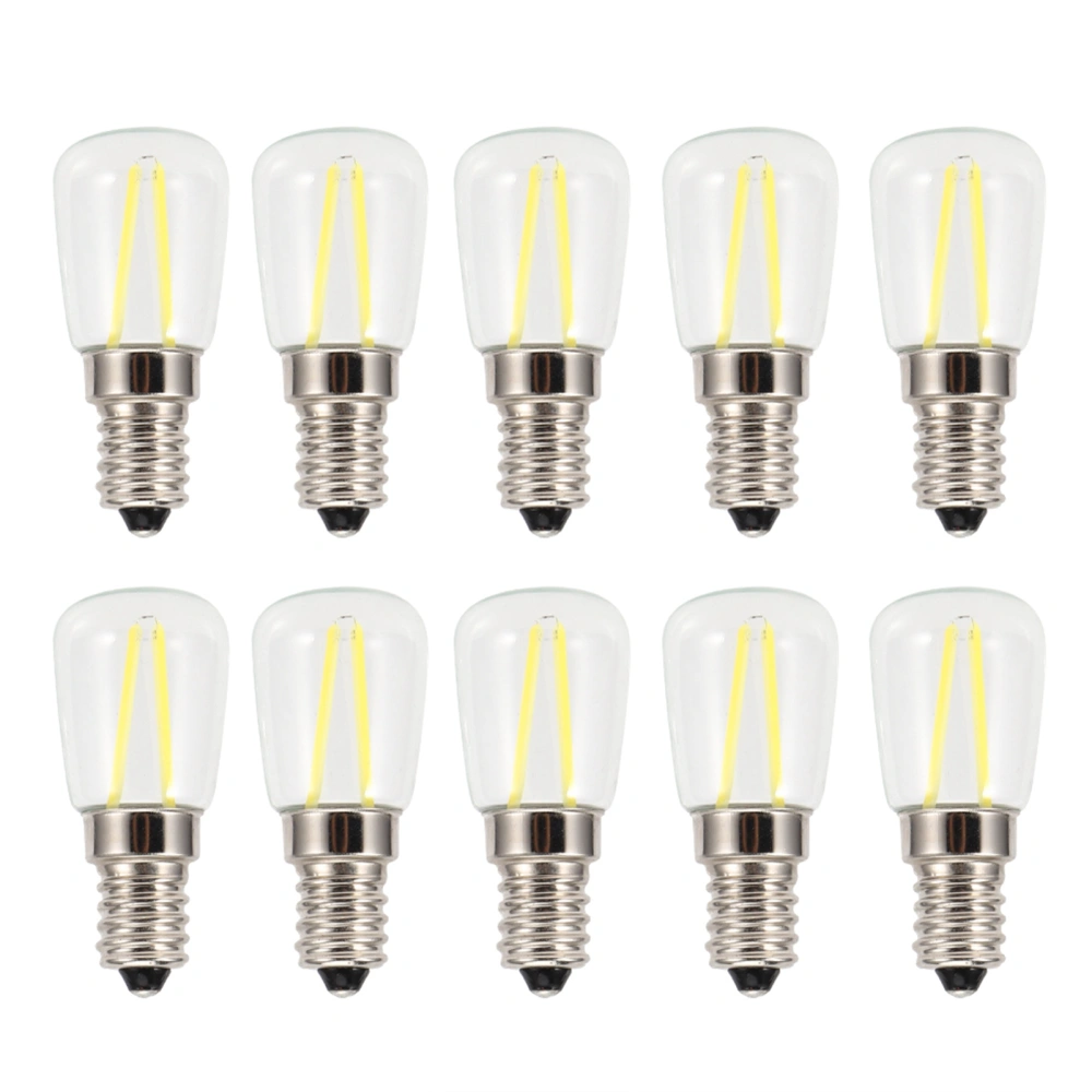 10PCS Mini Dimmable E14 LED Light Bulb 1.5W AC 110V for Chandelier Wall Lamp Home Lighting