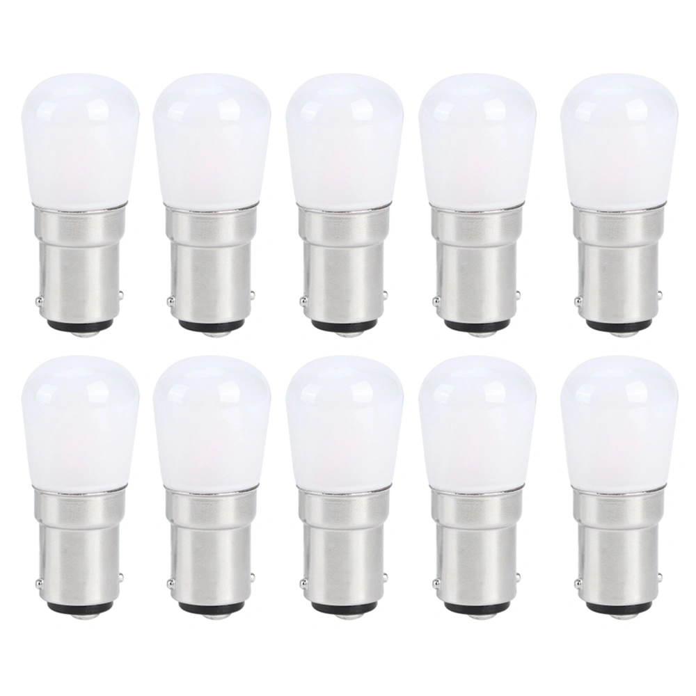 10Pcs 1.5W B15 LED Bulb Chandelier Ceiling Wall Lamp Warm White Light Bulb Lamp Accessories