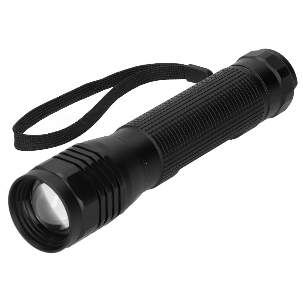 Bright P8 LED Flashlight Rotating Zoomable Torch Lamp IPX5 Waterproof for Outdoor Camping Hiking Emergency