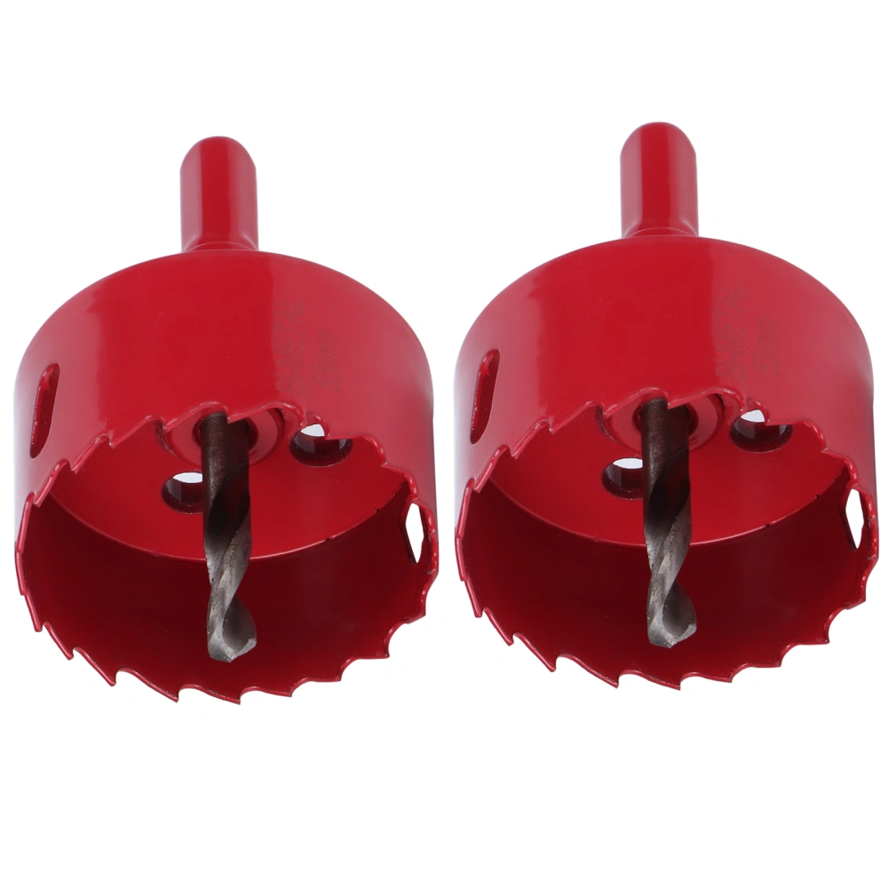 2PCS 53mm Hole Saw Round Beehive Vent Hole Opener Drilling Cutter Tool Beekeeping Tool