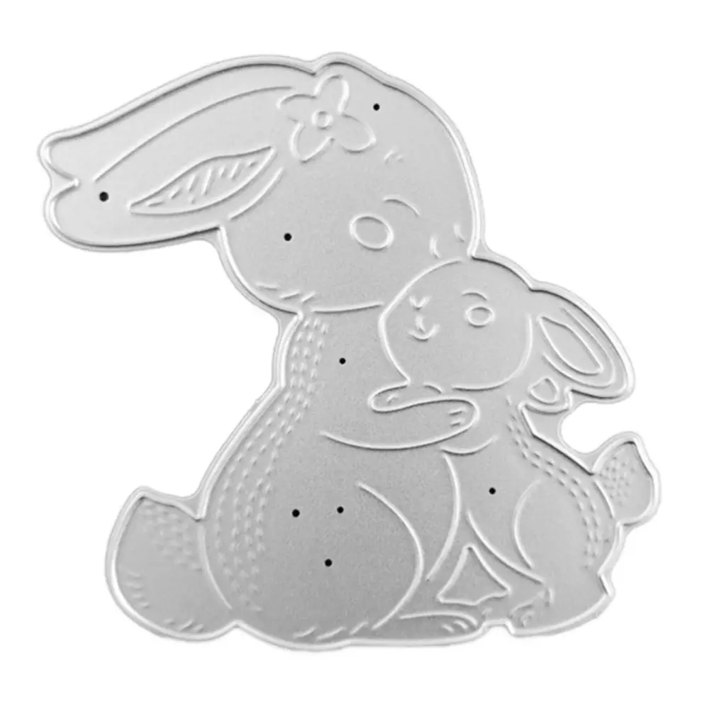 Carbon Steel Embossing Die Bunny Scrapbooking Cutting Stencils DIY Album Stamp Paper Card