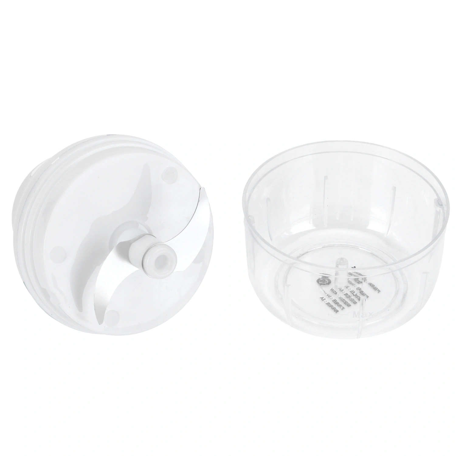 100ml USB Vegetable Cutter Mini Garlic Crusher Chopper Electric Garlic Masher Cooking AccessoryWhite