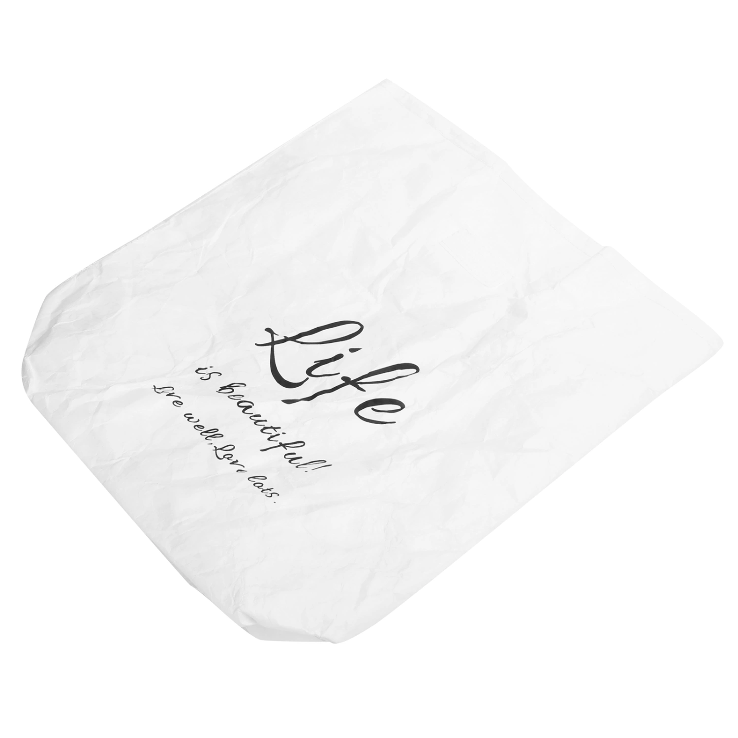 Kraft Paper Lunch Bag Aluminum Film Insulated Holder Environmental Protection Storage SuppliesWhite