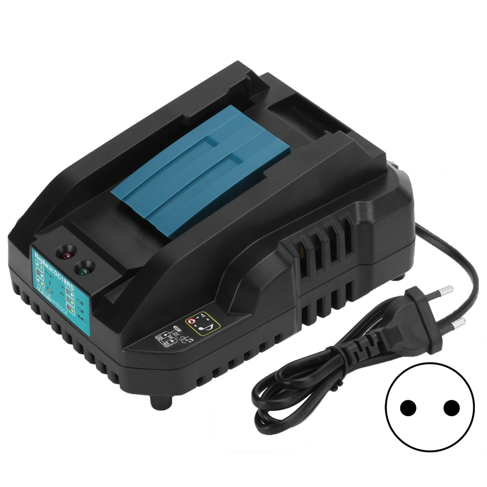 4A Lithium Battery Charger for Makita DC18RC 14.4V 18V Electric Tools 100‑240V 50‑60HZEU Plug