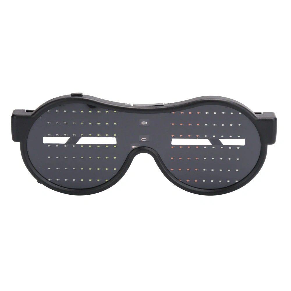 LED Glowing Glasses Cartoon Patterns Luminous Eyeglasses for KTV Halloween Party Clubs