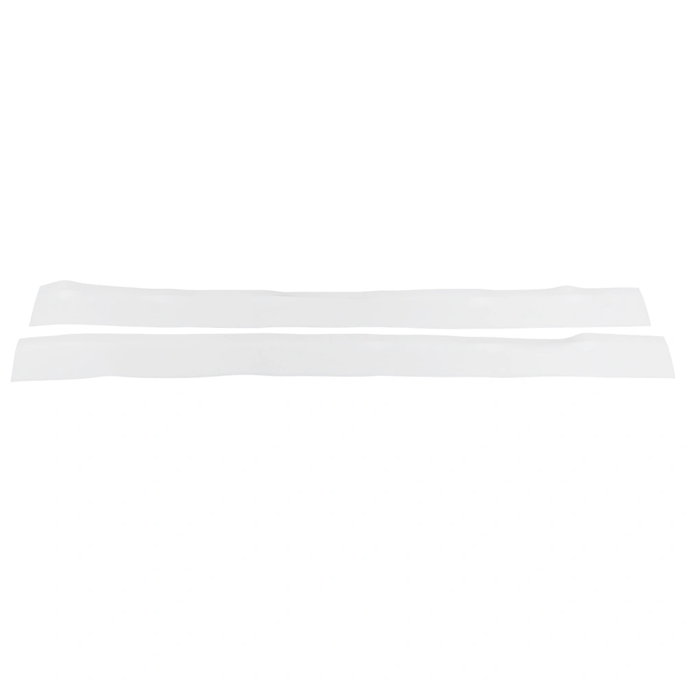 2pcs Stove Counter Gap Cover HeatResistant Anti Oil Oven Gap Filler Sealing Strip(White 21in)