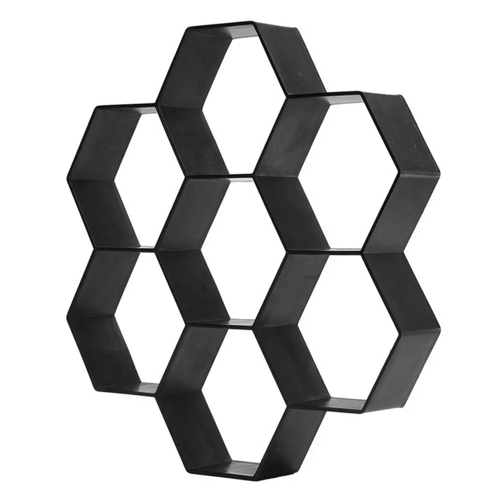 Hexagon Walk Maker Concrete Molds for Hiking Walkways Stepping Stone Mold Garden Pathway Mold