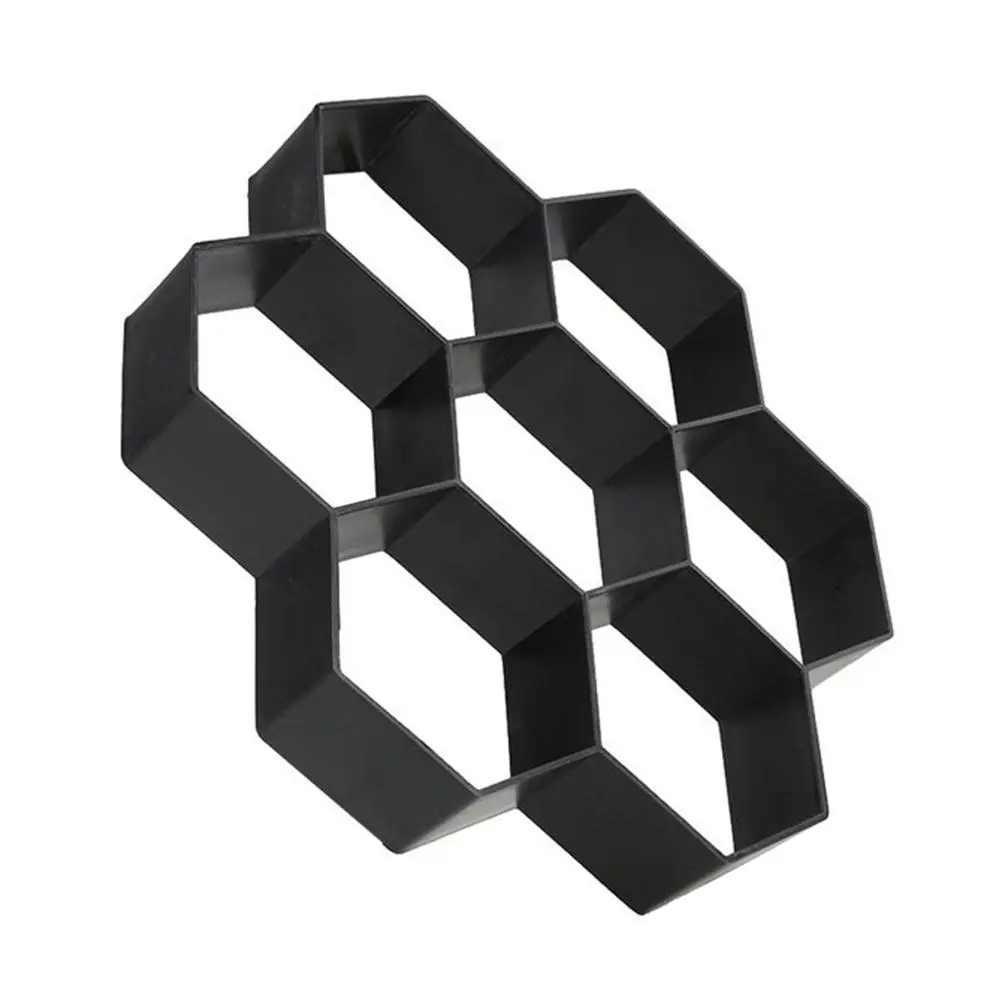 Hexagon Walk Maker Concrete Molds for Hiking Walkways Stepping Stone Mold Garden Pathway Mold