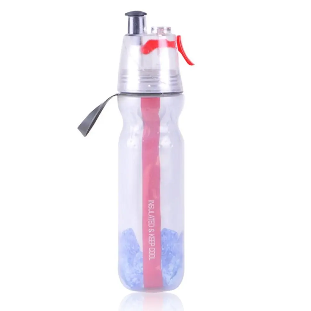 Sprayer Water Bottle Portable Water Sports Hydration Mist Sports Water Bottle for Drinking and Vaporizing Portable Spray Cup for Cycling Camping Outdoor Hiking