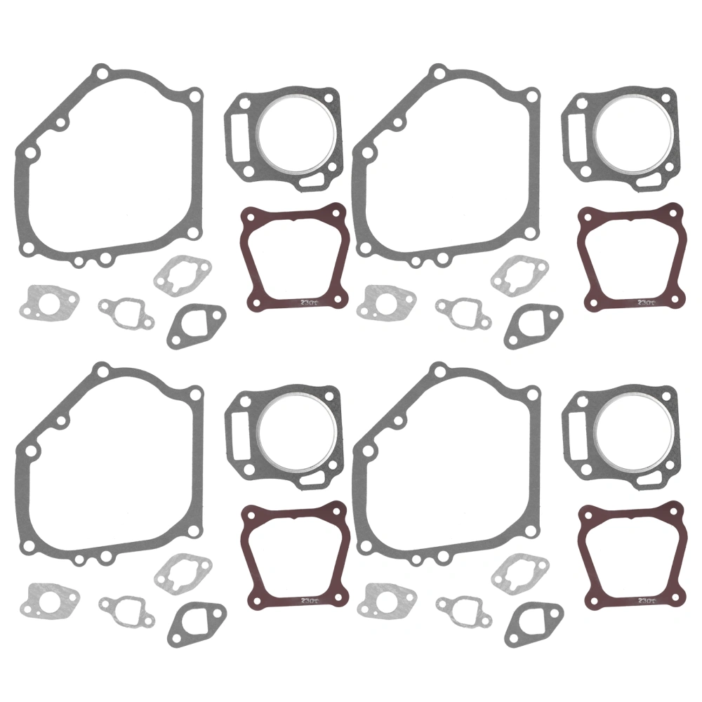 4Set Engine Gasket Kit Gasoline Generator Accessory Parts Fit for 168F/GX160 2KW 3KW