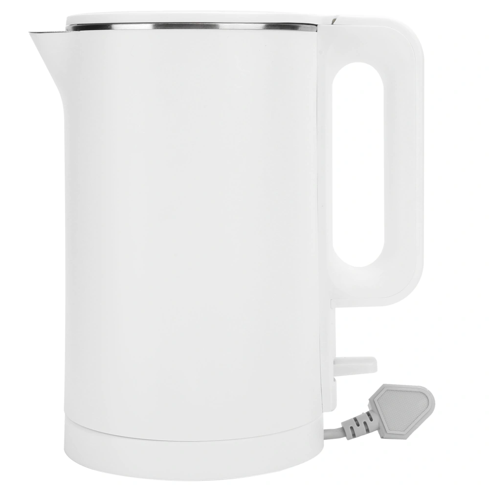 1.7L Electric Kettle Stainless Steel Double Wall Anti‑Scald Kettle for Home Use AU 220V