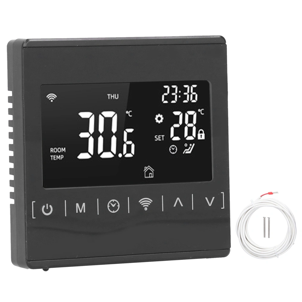 Intelligent Temperature Controller WiFi Electric Heating Thermostat for Floor Heating 85V~265V