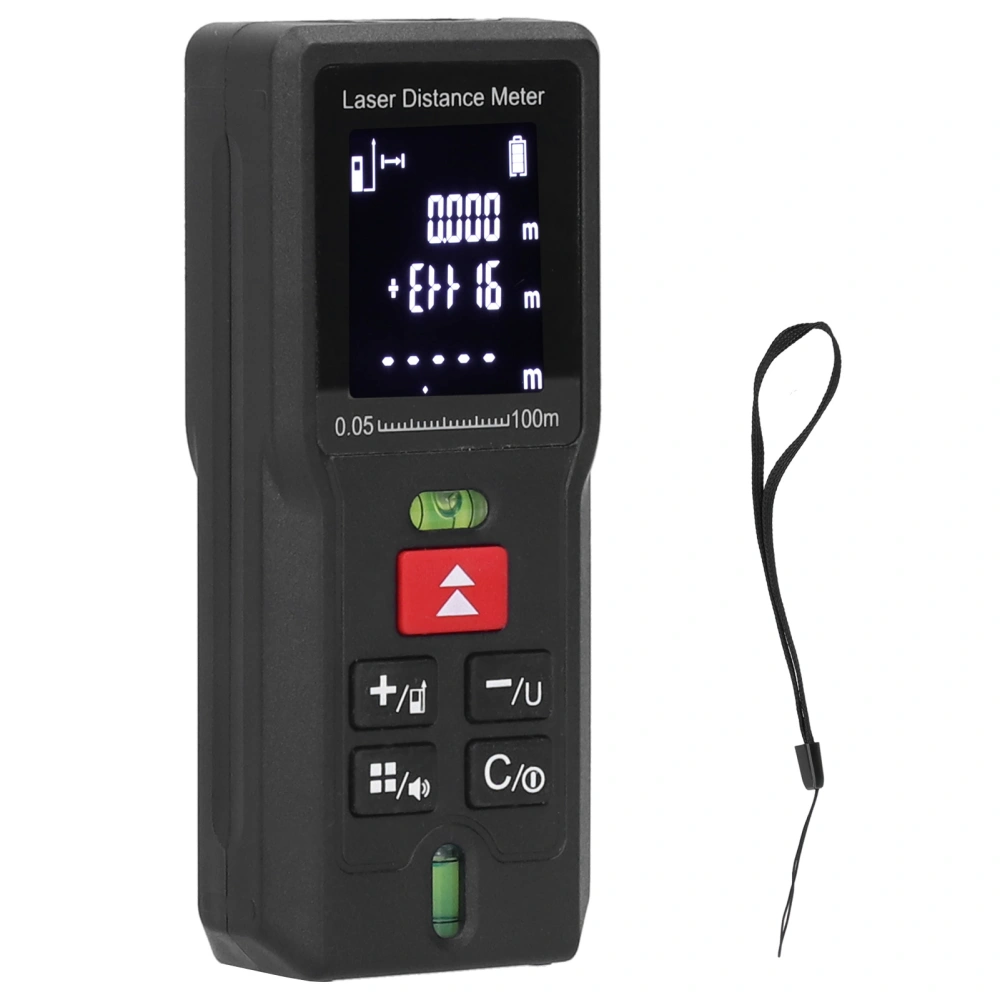 100M Hand‑Held Laser Rangefinder Portable Digital Distance Meter Measuring Tool for Architects