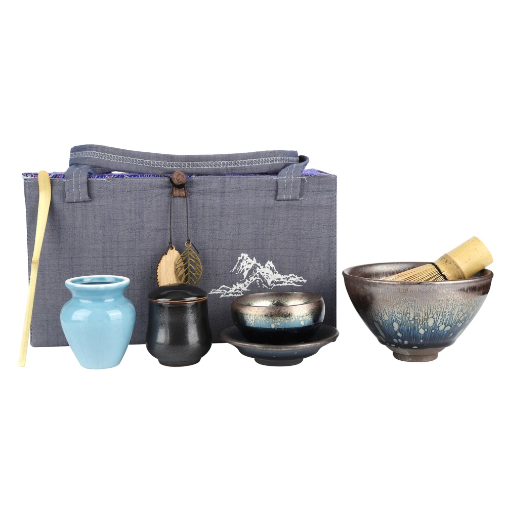 Japanese Style Ceramic Tea Set Tea Whisk Holder Kit Service Tool Tea Ceremony AccessoriesType 2