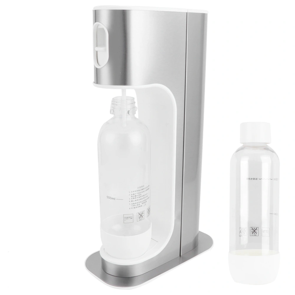 Portable Bubble Soda Water Machine Manual Sparkling Water Drink Maker for Home Commercial Use