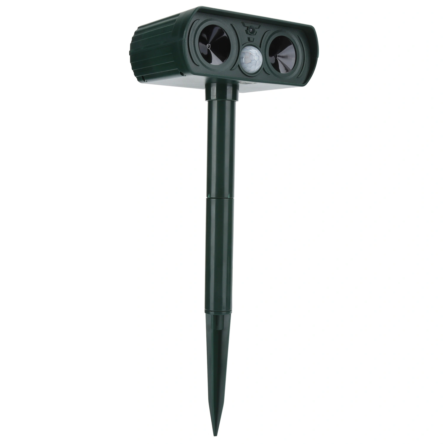 Solar Powered Ultrasonic Animal Repeller Wild Boar Cat Dog Repellent for Outdoor Use