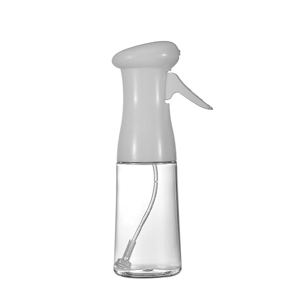 Cooking Oil Sprayer PP PET BBQ Spray Bottle Oil Sprayers Mister for Mixing Salad 200ml(White Plastic (in Box) )