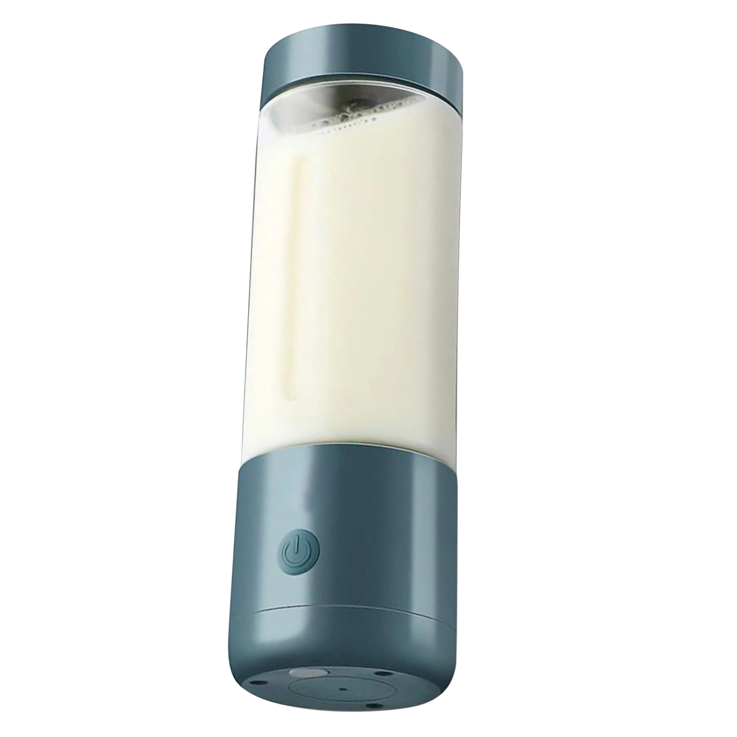 Portable Blender High Speed Rotation Multifunctional USB Electric Juicer for Home Travel 400mlVintage Blue Four Blade