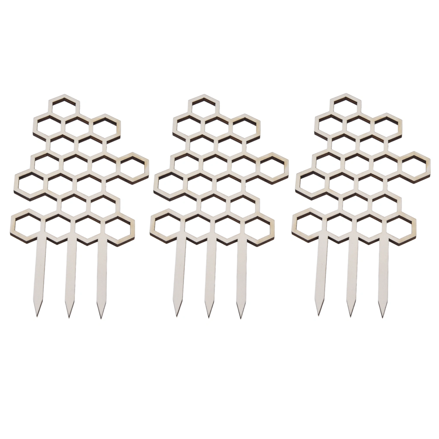 3PCS Potted Plant Trellis DIY Wood Plant Climbing Support Holder for Outdoor Garden Balcony