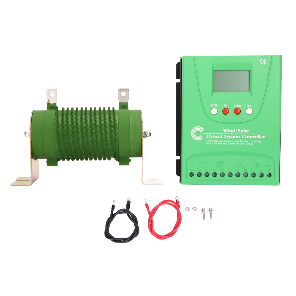 24V 48V Wind Solar Hybrid Charge Controller MPPT Boost Charge LCD Solar Energy ControllerGPI48280