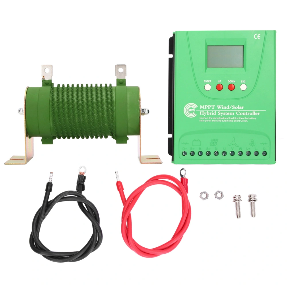 12V 24V Wind Solar Hybrid Charge Controller with LCD Display MPPT Boost Charge Wind Solar Controller GPI1010K