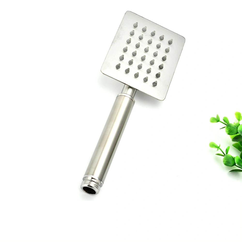 G1/2 High Pressure Shower Head Handheld Stainless Steel Shower Head for Home BathroomSquare 304 Stainless Steel 10x8 cm / 3.9x3.2 in