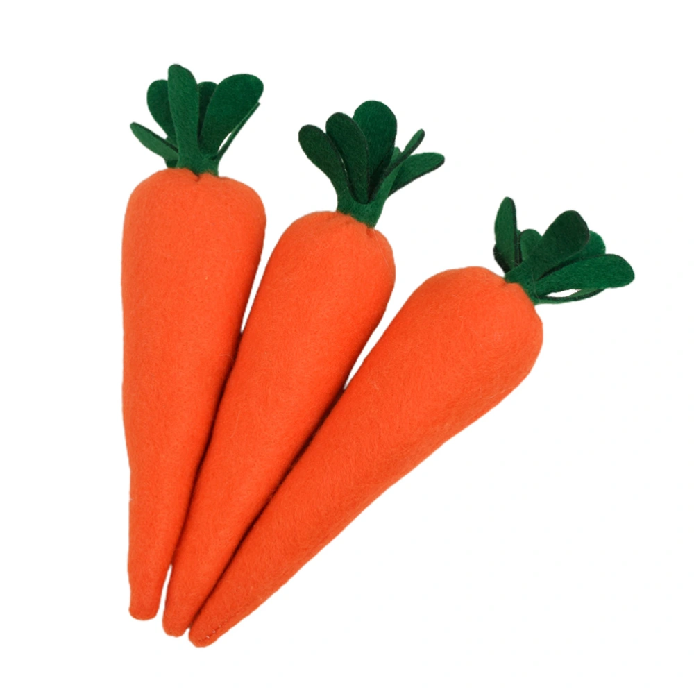 Easter Carrot Ornaments Simulation Carrot Decoration Artificial Carrot Decors for Hanging on Wall Window or Door