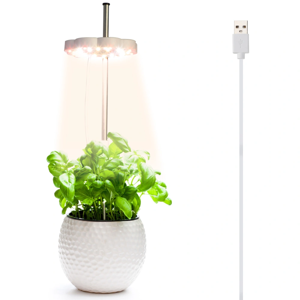 Flower Shaped Plant Growth Light Plant Lamp Greenery Fill Light Plant Irradiation Light