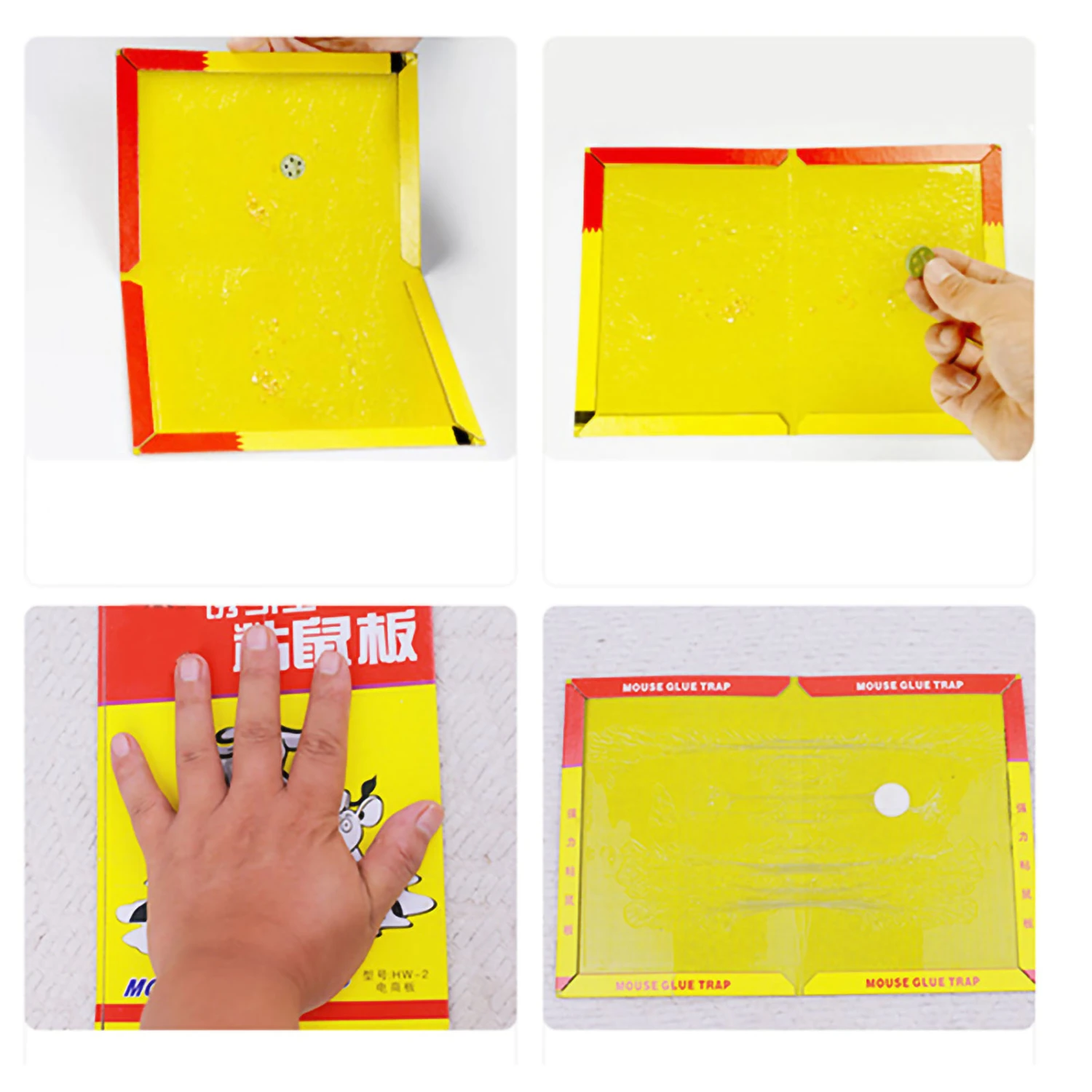 Thickened Mouse Glue Traps Rat Mouse Lure Traps Warehouse Mouse Board Sticker for Household