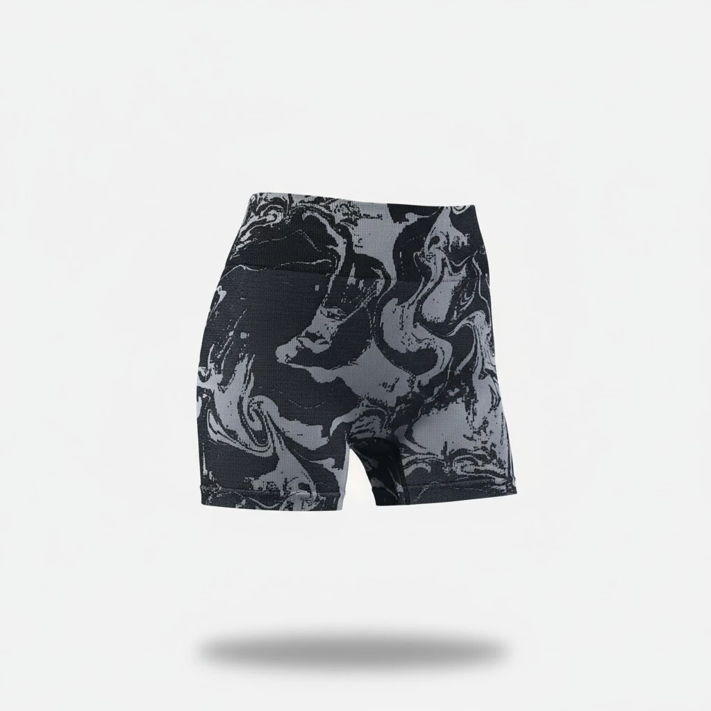 European And American Quick-drying Printing Hip Raise Yoga Pants Belly Contracting Fitness Peach Hip Sports High-waisted Trousers