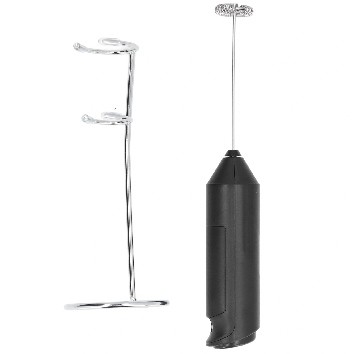 Electric Stirrer 14000RPM Easy Operation Powerful Motor Stainless Steel Battery Power Supply Widely Used Mini Hand Mixer