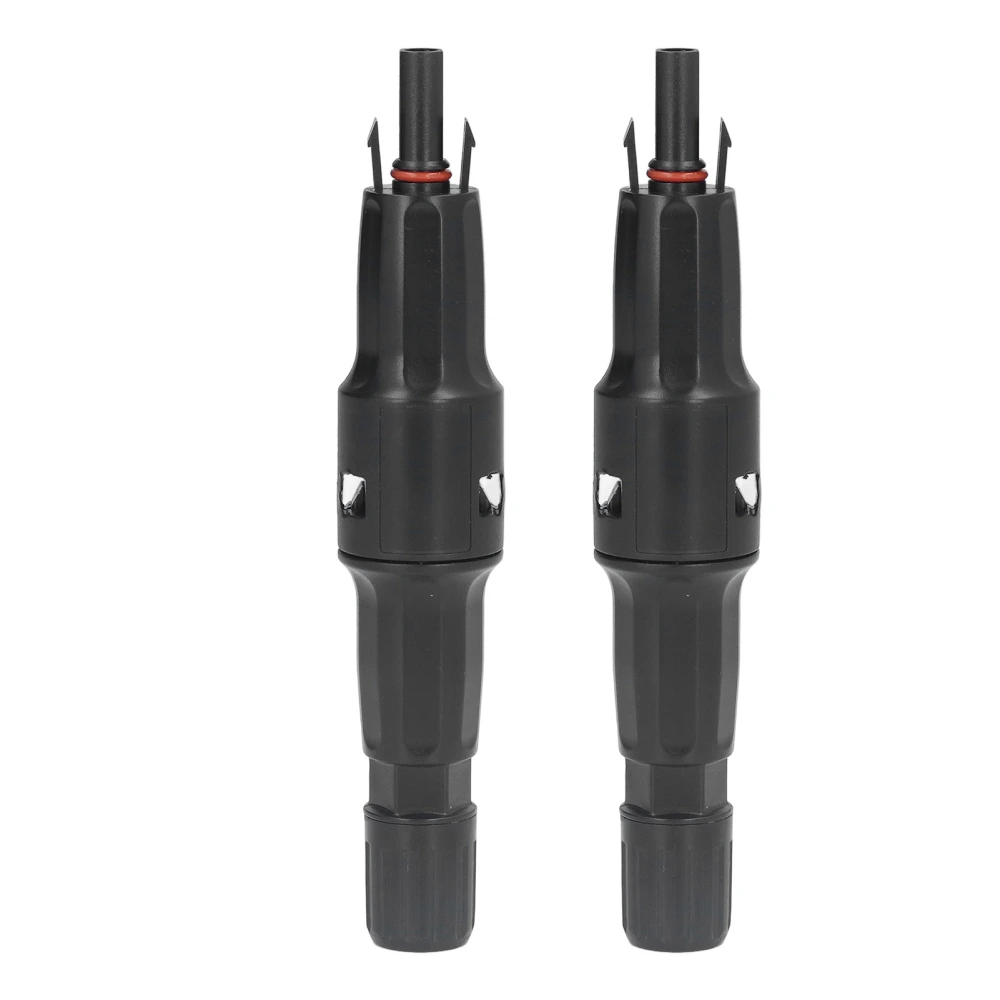 2Pcs Solar PV Connectors 1500V Heat Resisting Reusable PV Fuse Connector for Solar Panel Connection30A