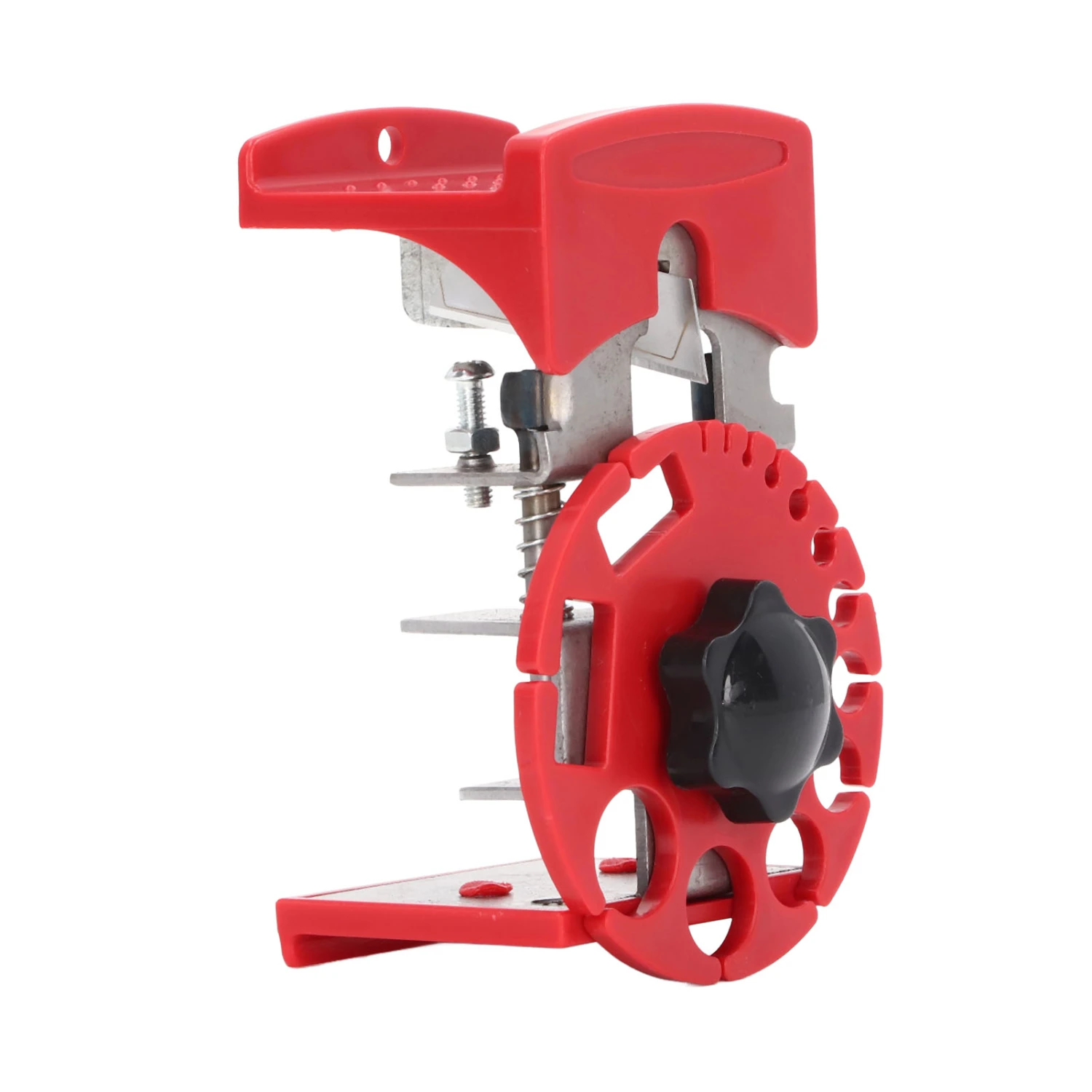 Handheld Quick Stripper Universal Wire Stripping Tool with Porous Size Design Red