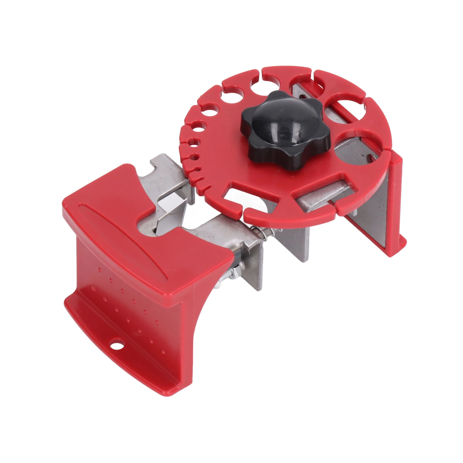 Handheld Quick Stripper Universal Wire Stripping Tool with Porous Size Design Red