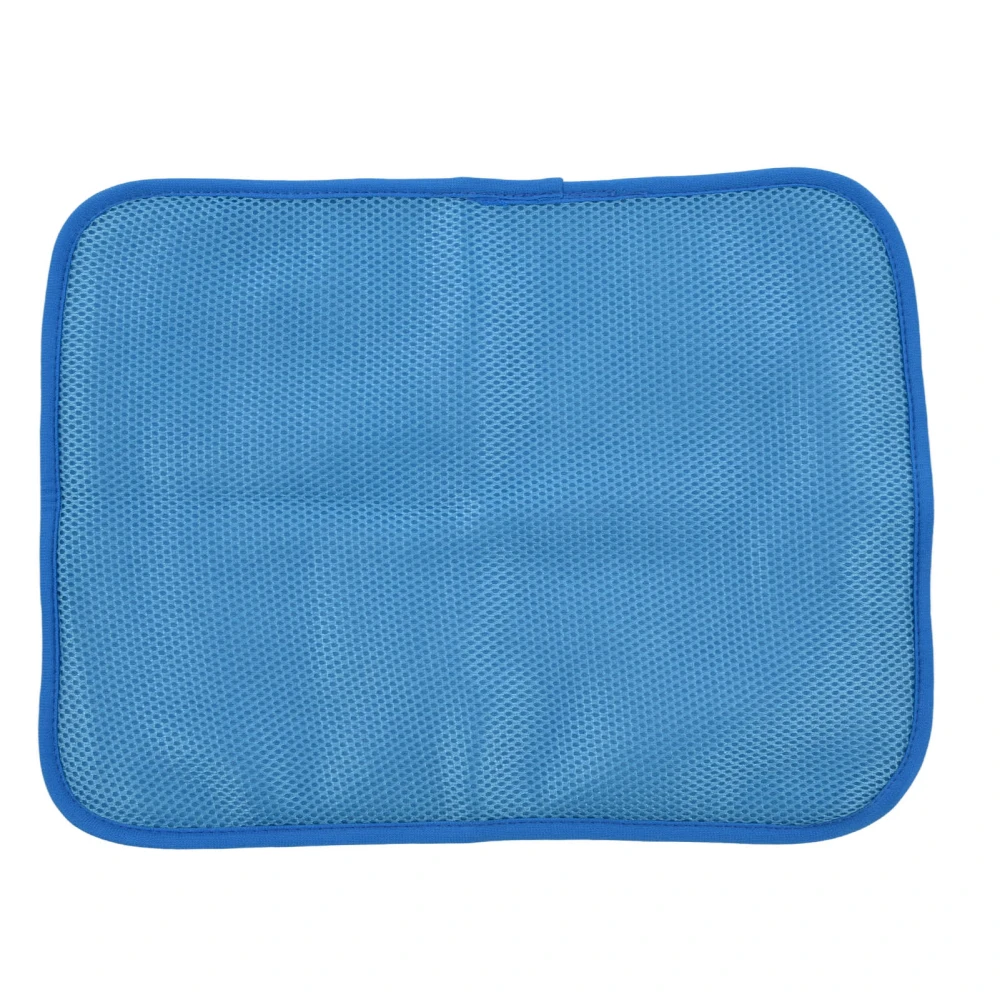 Pet Cooling Mat Safe Toxic Free Comfortable Foldable Cat Dog Self Cooling Pad for Bed Sofa CarBlue