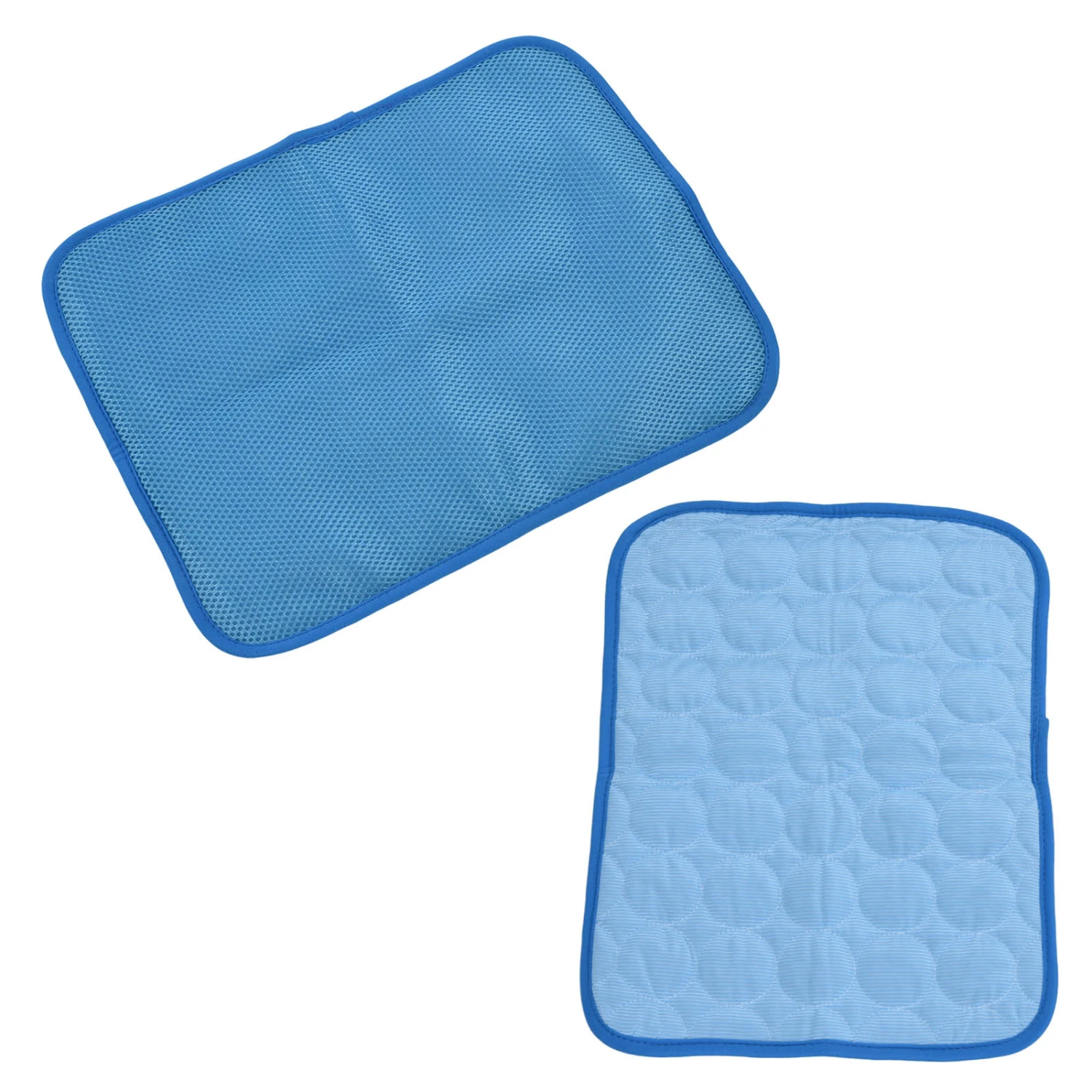 Pet Cooling Mat Safe Toxic Free Comfortable Foldable Cat Dog Self Cooling Pad for Bed Sofa CarBlue