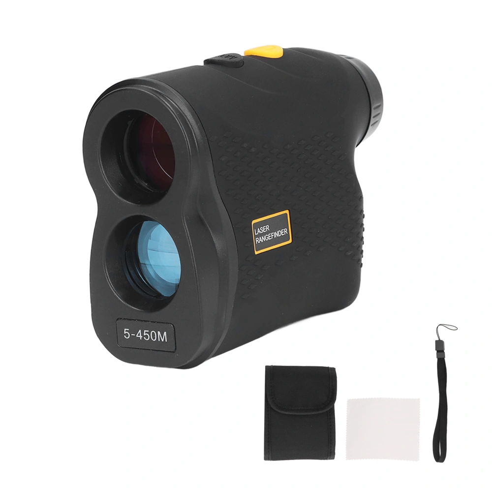 Range Finder Golfing Maximum 450 Meters Distance Handheld Waterproof Dustproof Ergonomic High Accuracy Rangefinder