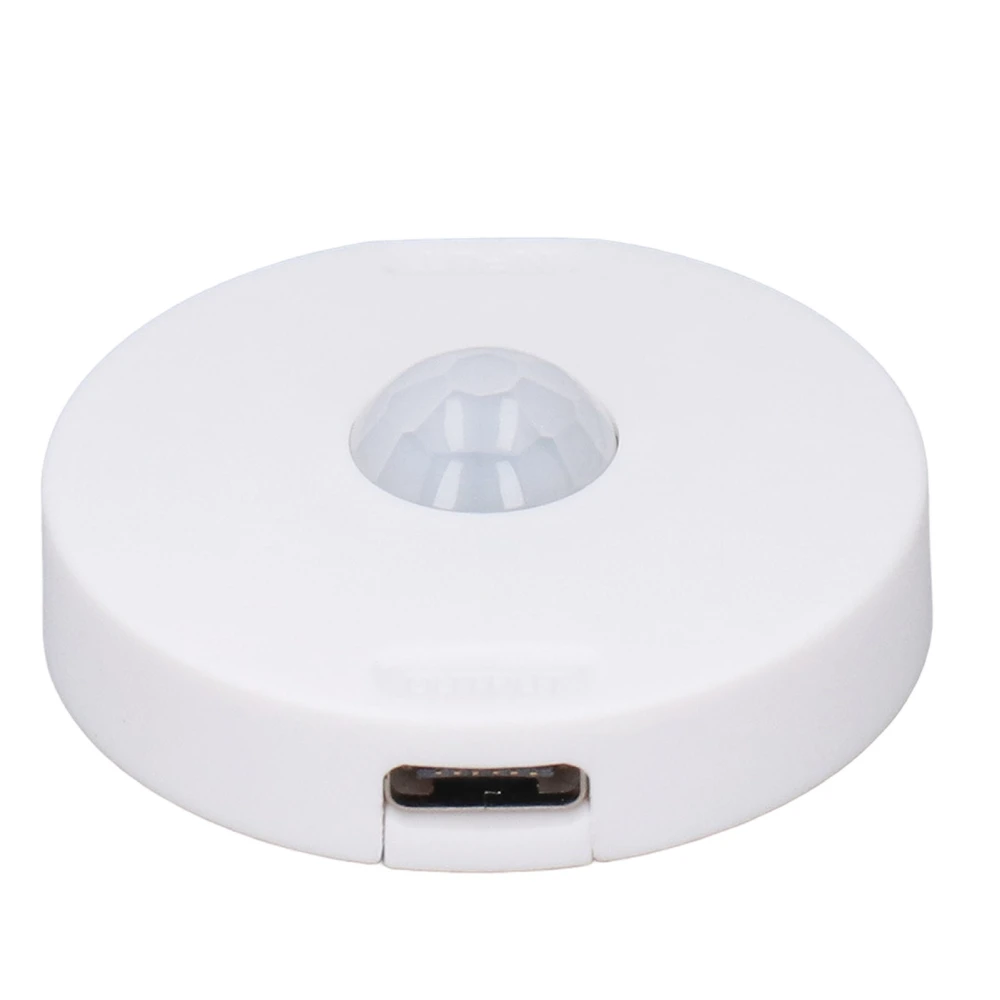 Motion Sensor Infrared Induction USB Power Supply ABS Material Type C Interface Occupancy Sensor for Wardrobe 5V DC