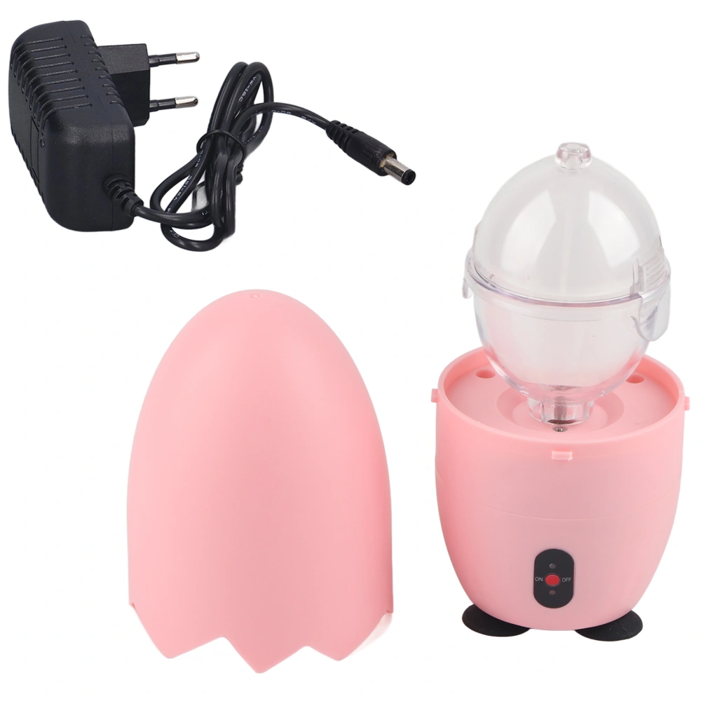 Electric Egg Scrambler Egg Yolk Mixer Golden Egg Shaker for Kitchen Restaurant EU Plug 100‑240VPink