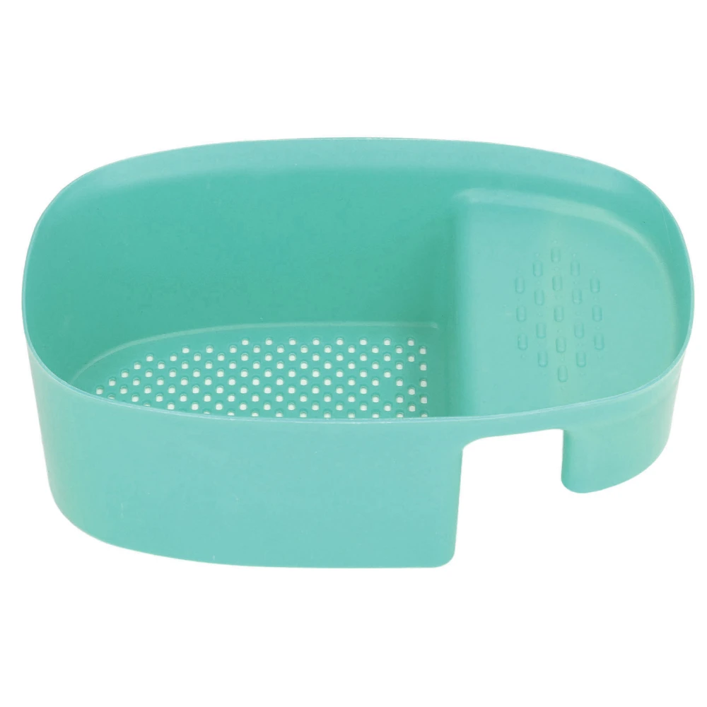 Sink Drain Basket Household Saddle Shaped Mesh Strainer for Kitchen Waste Vegetable FruitsGreen