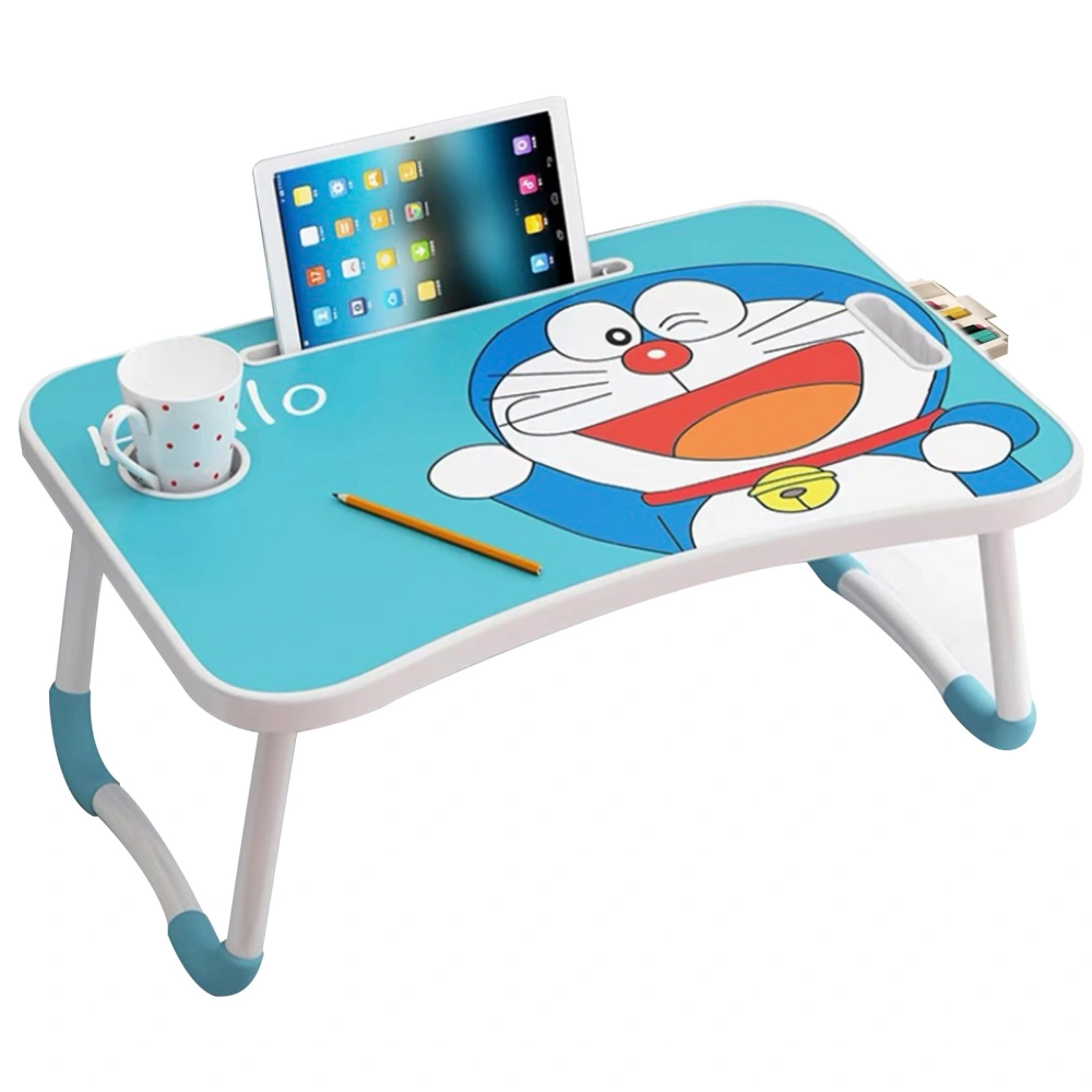 Cartoon Laptop Desk with Handle Drawer Injection Molding Kids Bed Table for Bedroom OfficeType 4