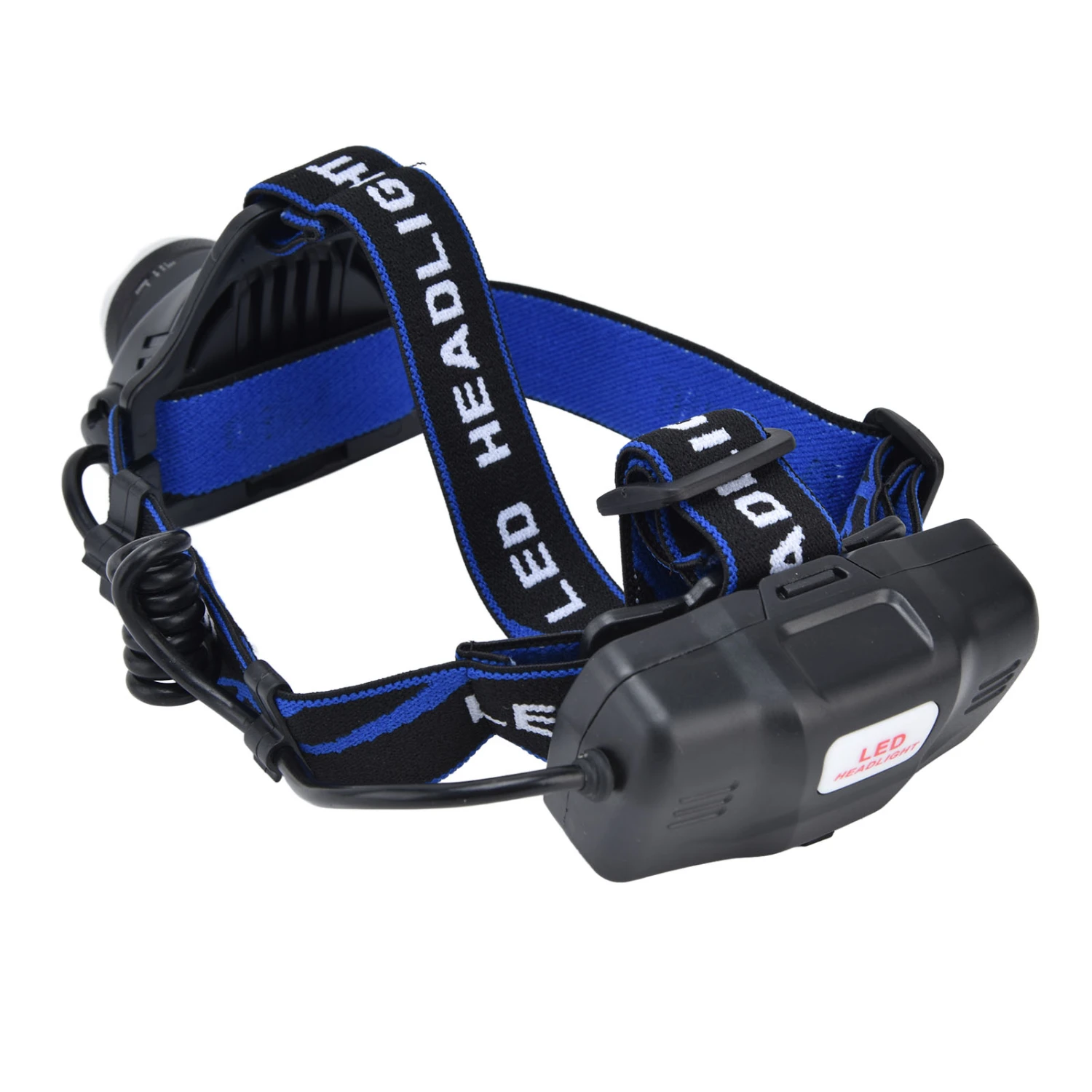 4 in 1 RGBW Focus Headlamp Telescopic Zoom USB Rechargeable Super Bright Headlight for Fishing
