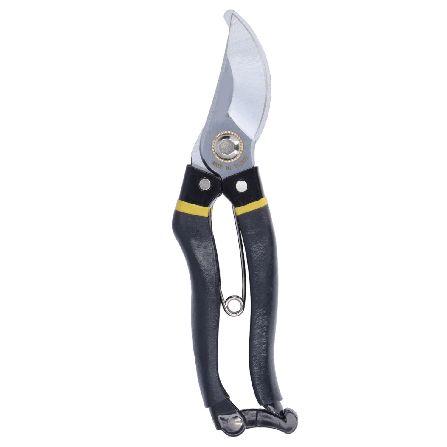Garden Shears Effort Saving High Sharpness Comfortable Nonslip Handle High Elasticity Carbon Steel Garden Scissors