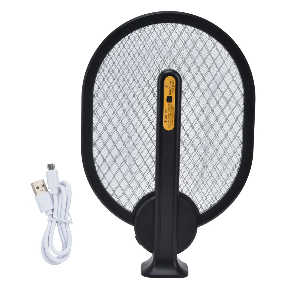 Electric Fly Swatter Multifunction 2 in 1 USB Rechargeable Electric Fly Bat for Home