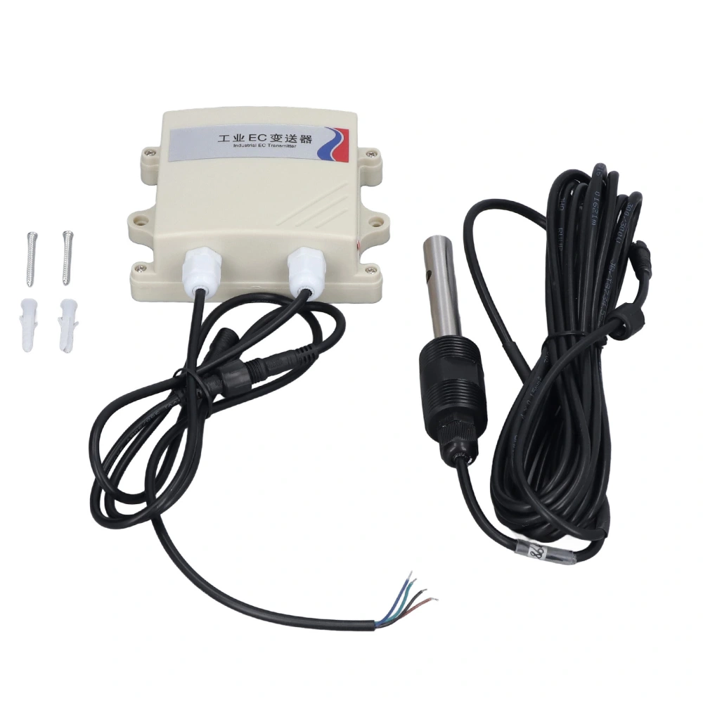 DC7‑30V RS485 EC Transmitter with Electrode Water Conductivity Sensor Transmitter for Garden Aquaculture